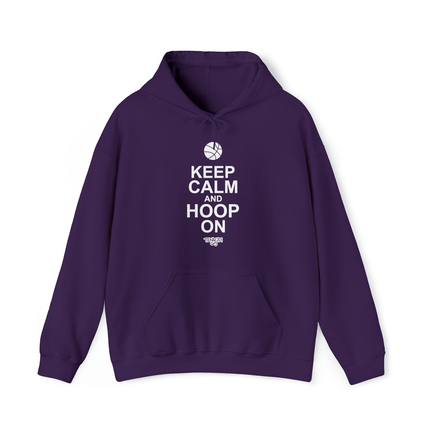 Hoodie - Keep calm and hoop on