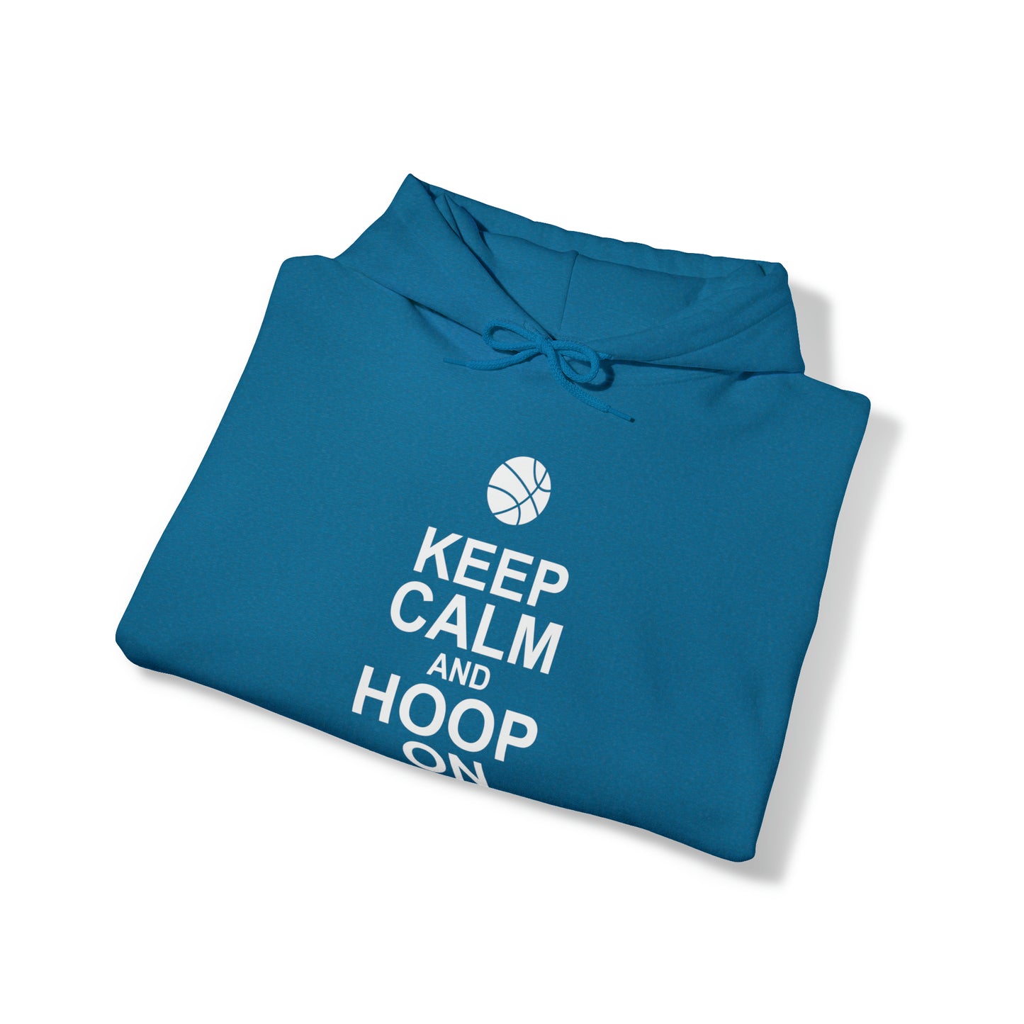 Hoodie - Keep calm and hoop on