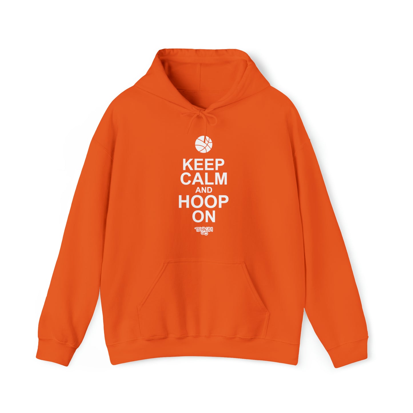 Hoodie - Keep calm and hoop on