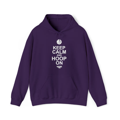 Hoodie - Keep calm and hoop on
