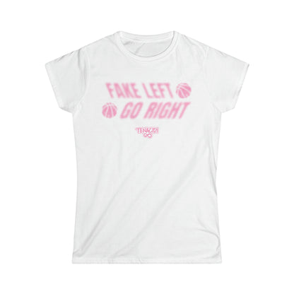 Ladies Tee - Fake Left, Go Right