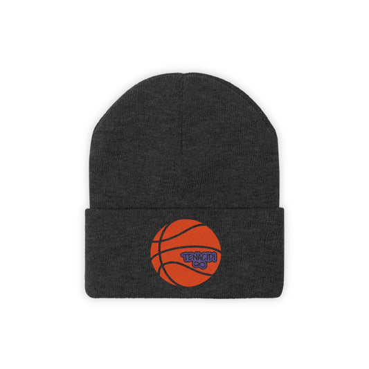 Knit Beanie - Basketball & Logo