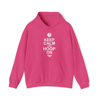 Hoodie - Keep calm and hoop on