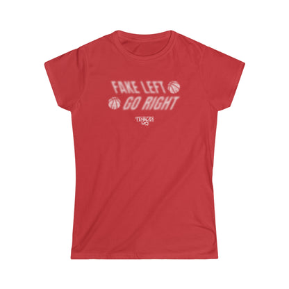 Ladies Tee - Fake Left, Go Right