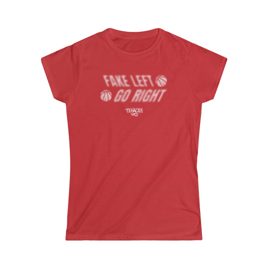 Ladies Tee - Fake Left, Go Right